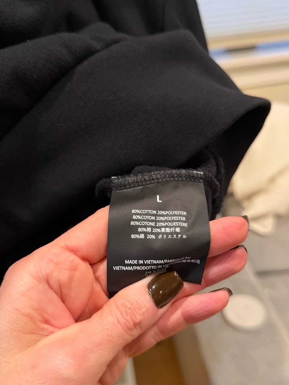 Fear of God Black Crewneck Sweatshirt